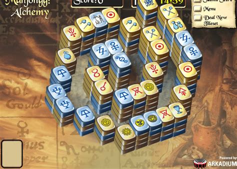 alchemy mahjong tiles